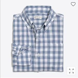 Crewcuts long-sleeve flex patterned washed shirt